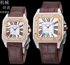 Picture of Cartier Watches Men Lovers _SKU2431cartier-men-39x13mm-women-33x12mm-0707112806